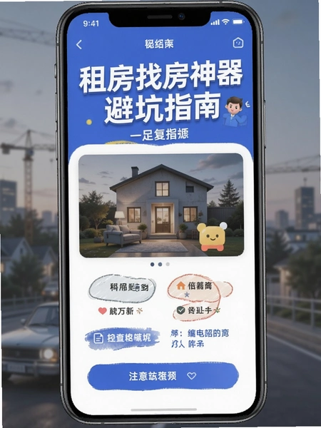 租房找房神器避坑指南页面