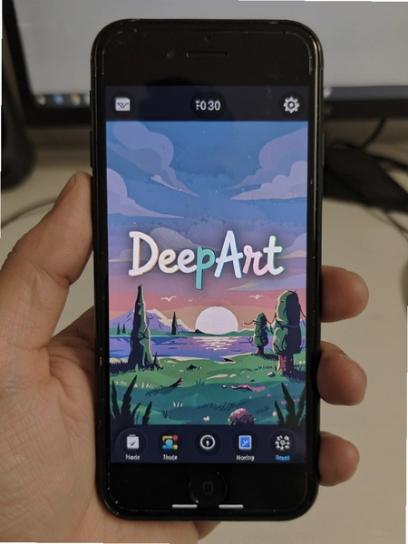DeepArt�滭 �����ֻ����н���