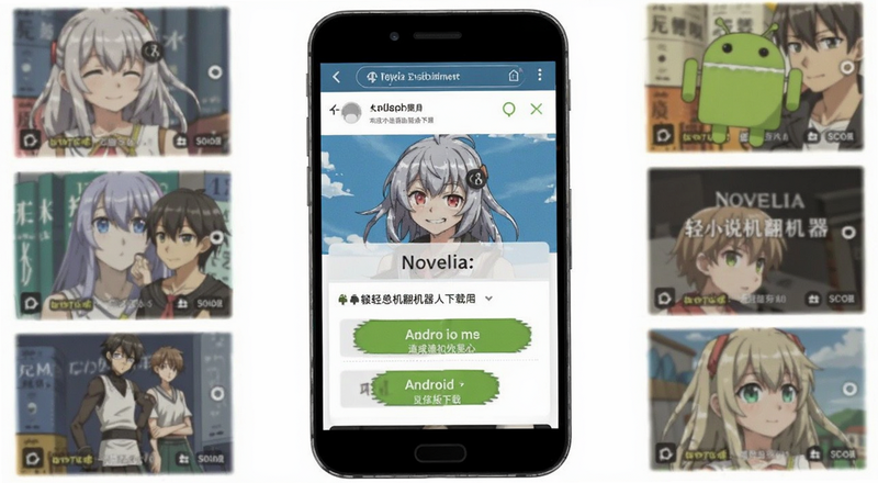 novelia轻小说机翻机器人安卓版下载页面预览图
