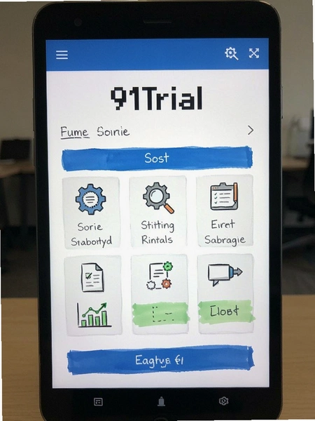 91Trial�ҵ�ҳ�湦��չʾͼ