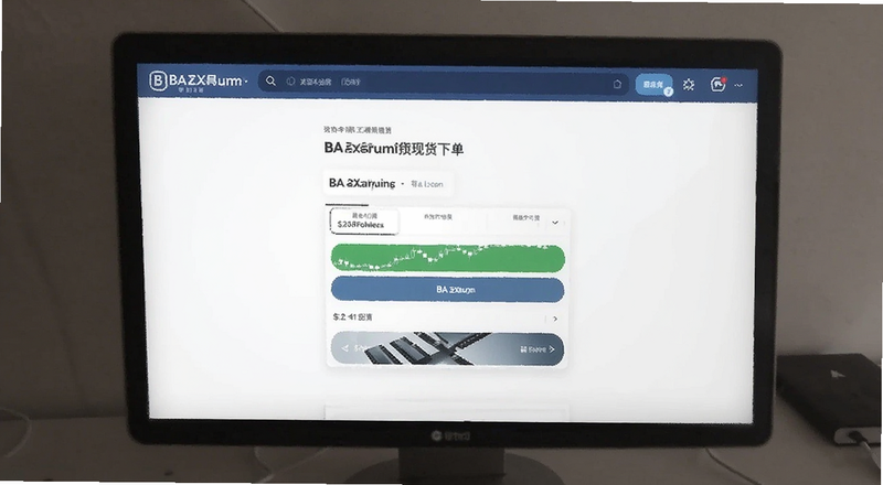 BA交易所现货下单页面预览图