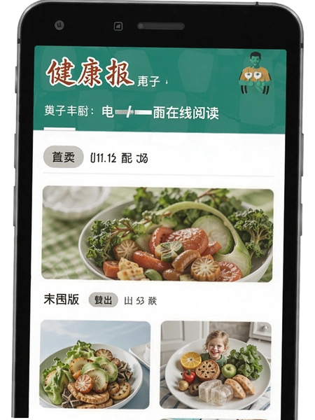 健康报电子版在线阅读界面