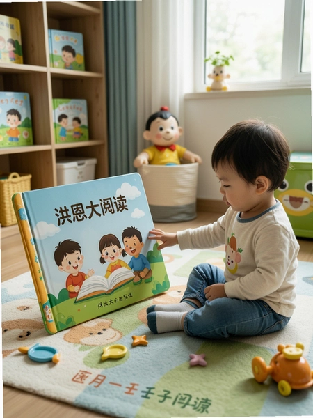 洪恩大阅读儿童阅读学习场景