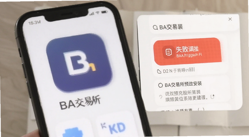 BA������APP��װʧ�ܱ�����ʾԤ��ͼ