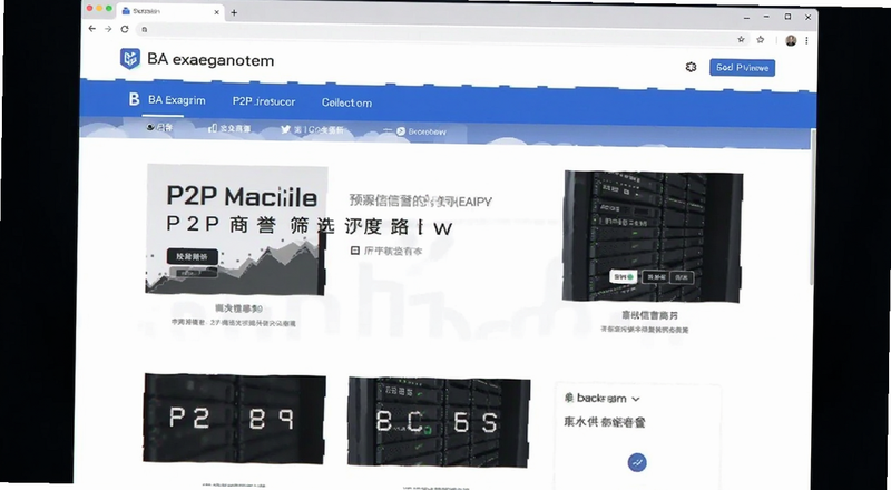 BA交易所P2P商家信誉筛选页面预览图