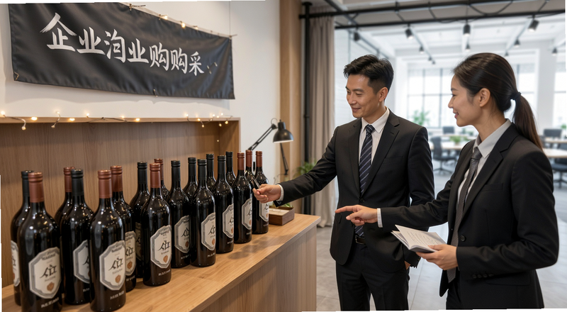 企业购酒采购场景图