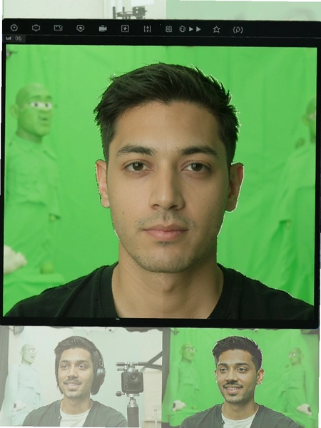 ��Ļ������������Ե��ͼЧ���Ա�ͼ