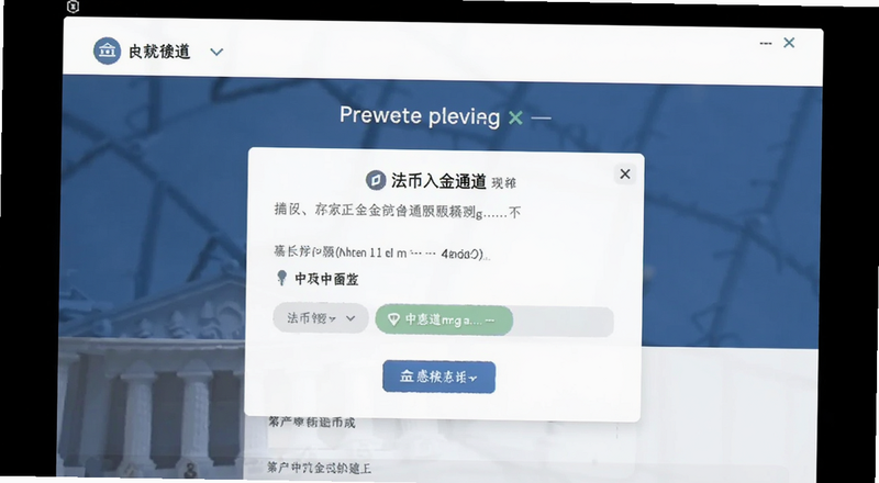 法币入金通道选择页面预览图