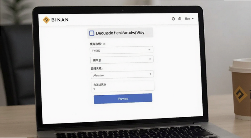 币安法币提现填写银行卡信息预览图