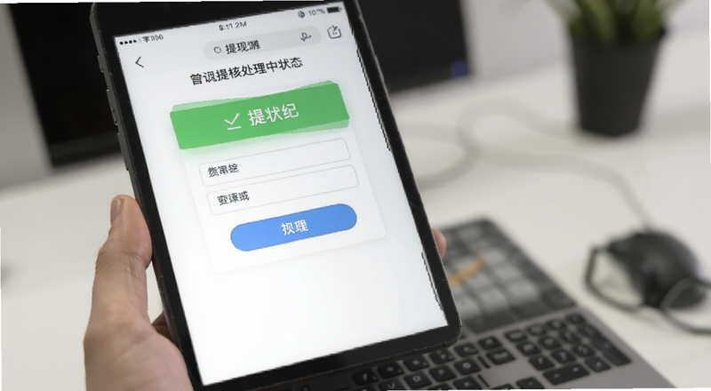 提现审核处理中状态页面预览图
