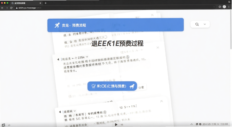 退费流程页面预览图