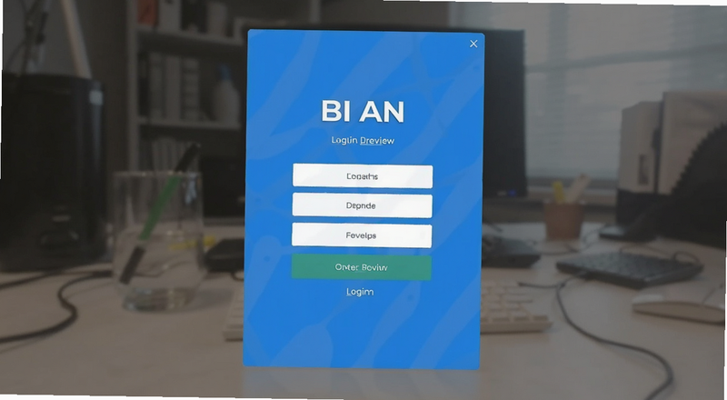 BI AN登录界面预览图