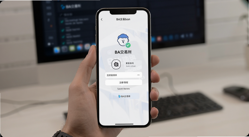 BA交易所手机验证码注册流程预览图