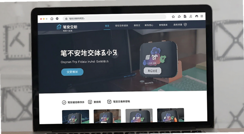 笔安交易所官网首页界面预览图