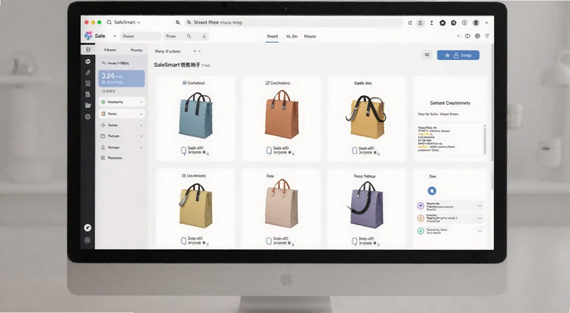 SaleSmart销售助手界面预览图