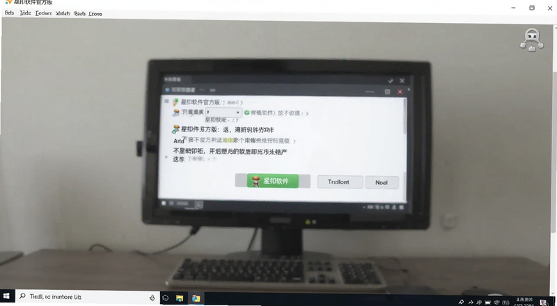 星叩软件官方版运行报错提示截图