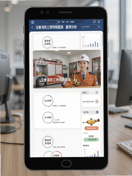 注册消防工程师刷题库案例分析界面