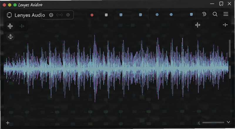 Lenyes Audio 录音降噪波形处理预览图