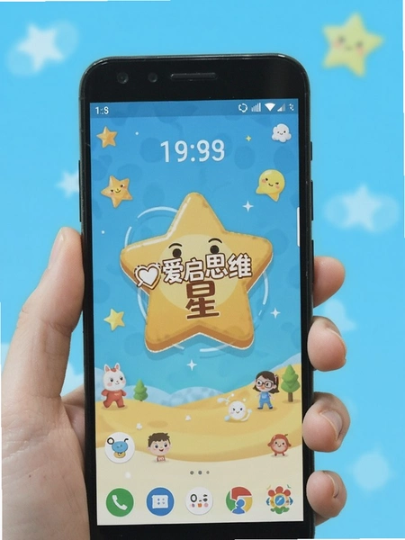 爱启思维星 安卓手机运行界面