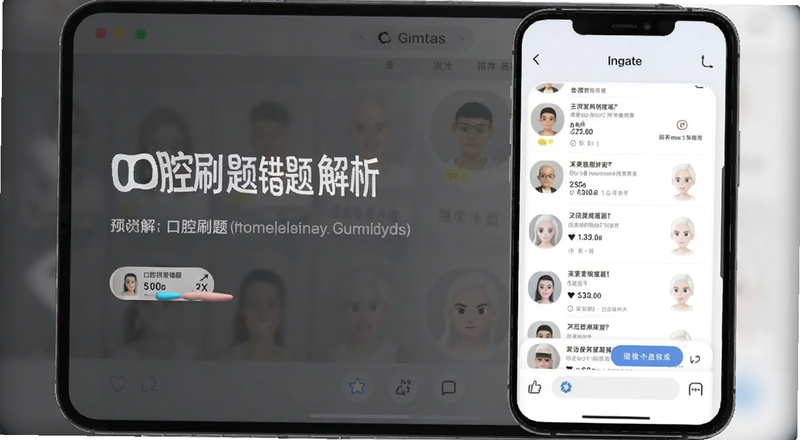 口腔刷题错题解析页面预览图