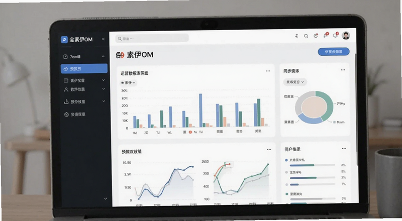 素伊OM运营数据报表同步页面预览图