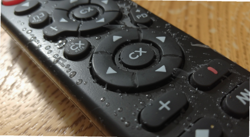 通用电视遥控器cx按键布局实物图