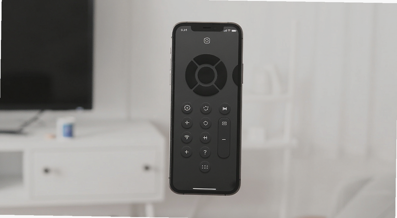 极简遥控器App界面功能展示预览图