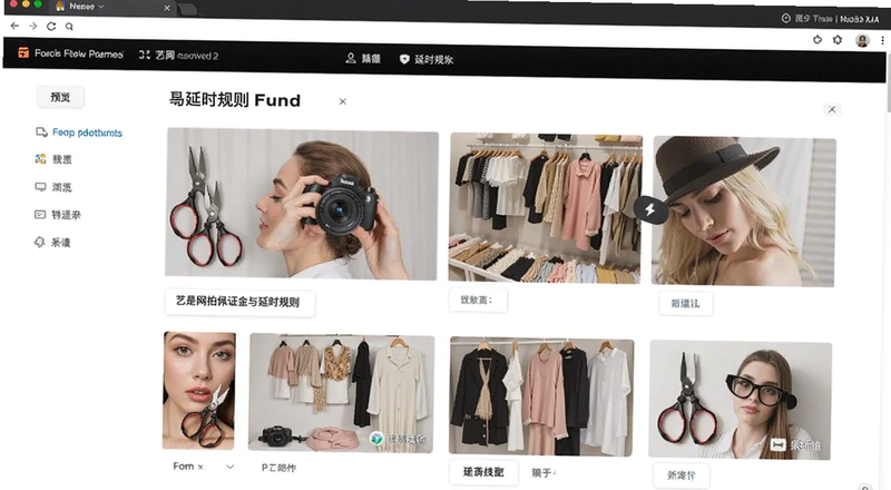 艺是网拍保证金与延时规则页面预览图