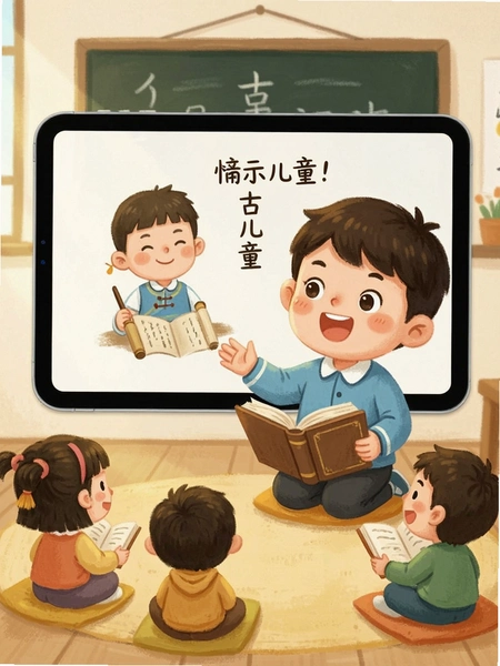 儿童古诗词朗诵宝 儿童听古诗场景预览图