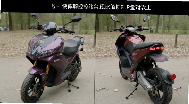 飞快电动车控解锁后电量显示对比图