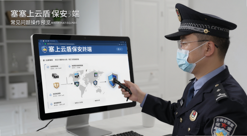 塞上云盾保安端常见问题操作预览图