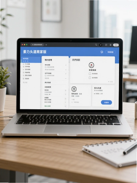 姜力头道商家版预约管理界面预览图
