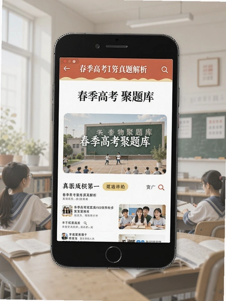 春季高考聚题库真题解析页面预览图