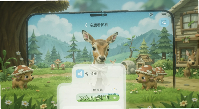 亲鹿看护机App绑定界面预览图
