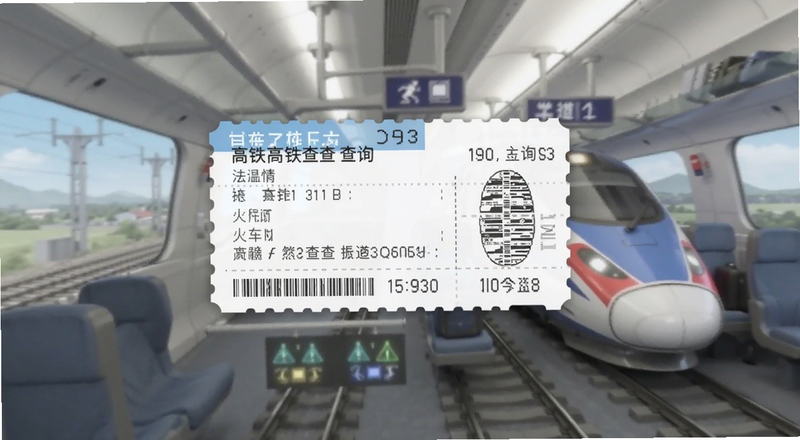 火车票高铁查查查询界面预览图