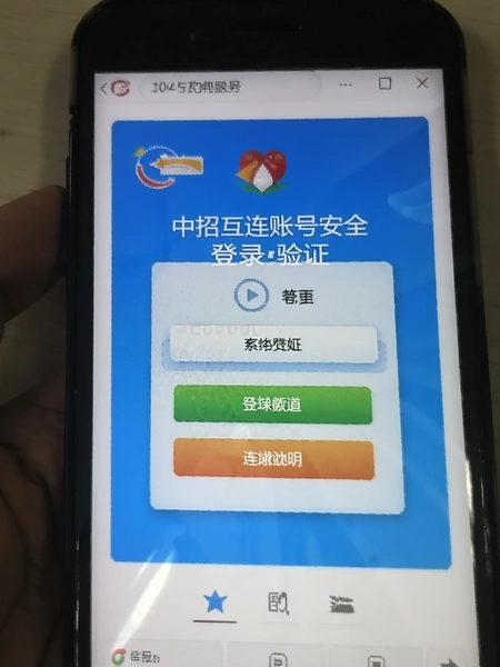 ���л����˺Ű�ȫ��¼��֤ҳ��