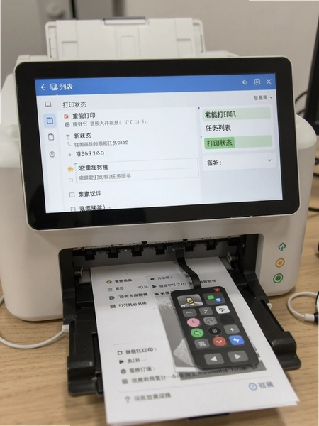 万能打印机任务列表打印状态界面