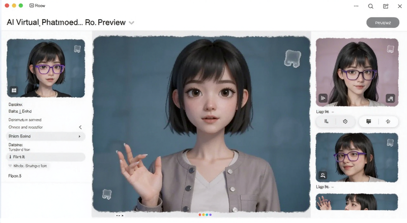 ��϶AI���������ɫ�趨����Ԥ��ͼ