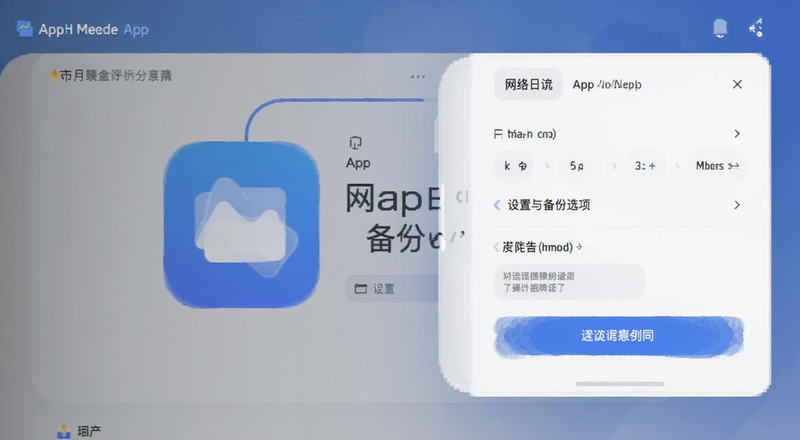 ������־App�����뱸��ѡ��Ԥ��ͼ