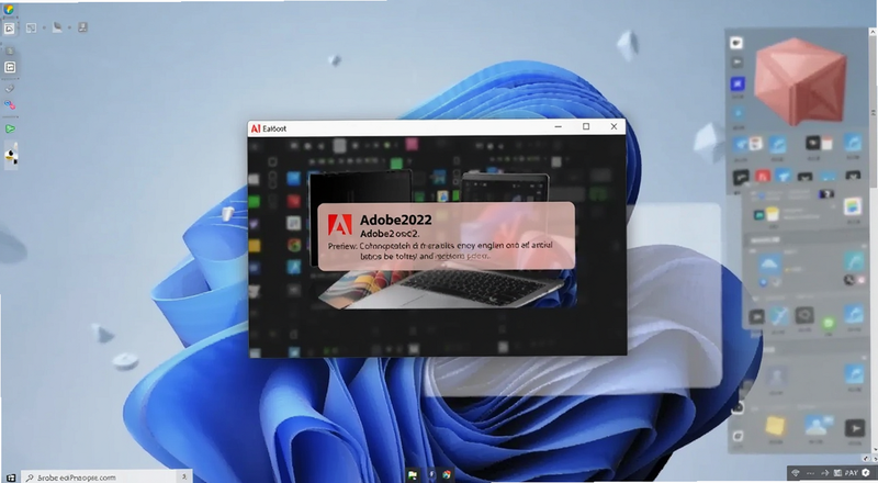 Adobe2022全家桶报错提示弹窗预览图