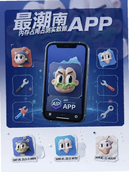 ���APP�ڴ�ռ��ʵ������ʾ��ͼ