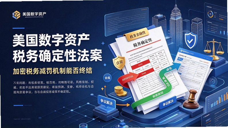 美国数字资产税务确定性法案-加密税务减罚机制能否终结截图 美国数字资产税务确定性法案-加密税务减罚机制能否终结截图
