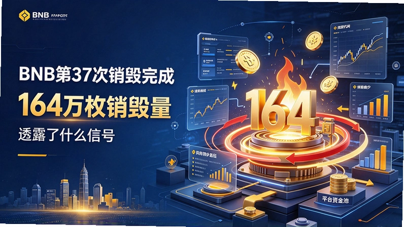 BNB第37次销毁完成-164万枚销毁量透露了什么信号截图 BNB第37次销毁完成-164万枚销毁量透露了什么信号截图