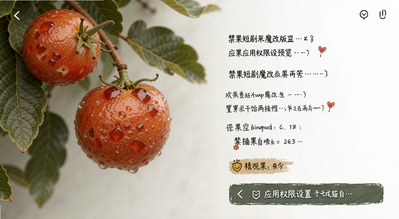 禁果短剧魔改版应用权限设置预览图