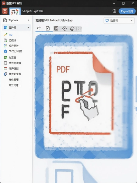 Ѹ��PDF�༭���ϲ�PDF���ܽ���Ԥ��ͼ