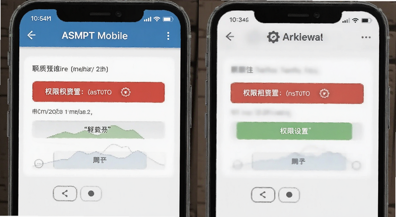 ASMPT Mobile 报错提示与权限设置预览图
