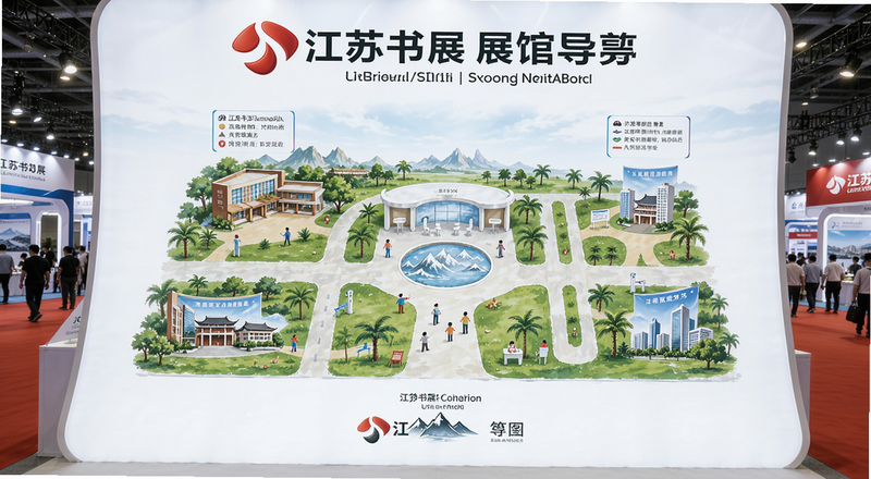 江苏书展展馆导览图