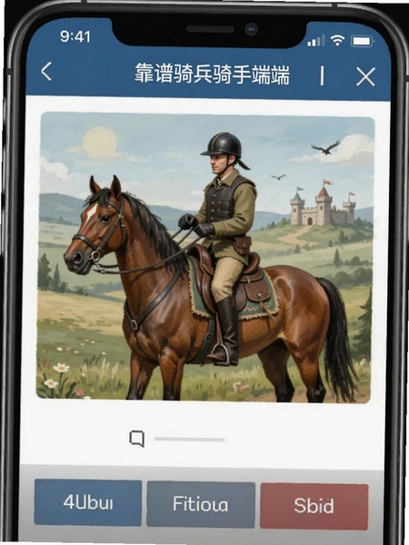 靠谱骑兵骑手端安装界面截图
