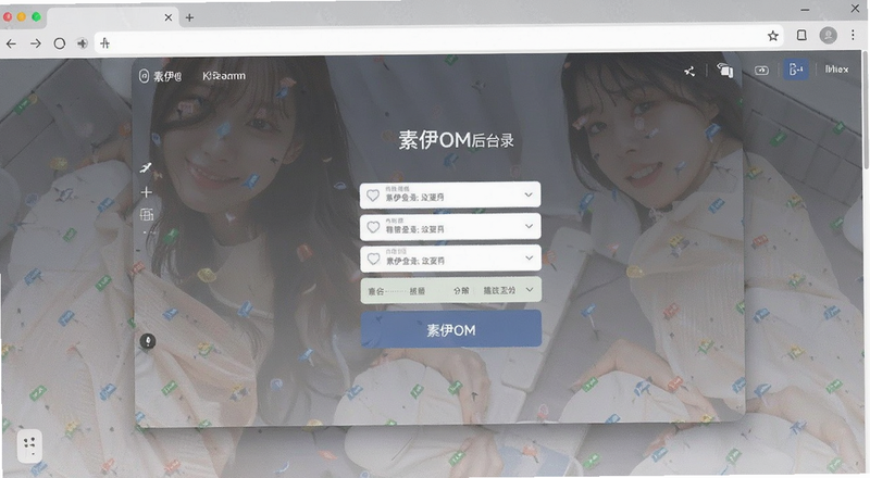 素伊OM后台登录界面预览图