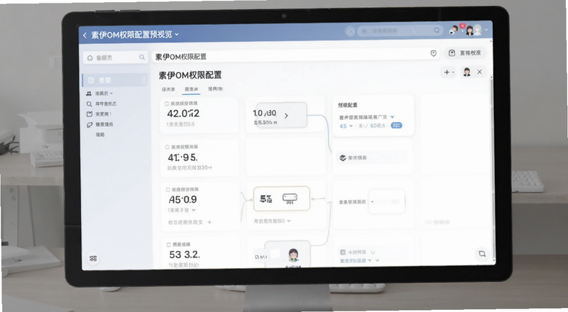 素伊OM权限配置页面预览图